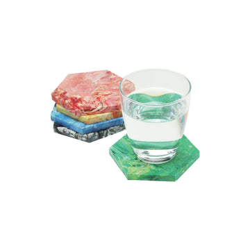 Hexagon Coaster x 3pcs